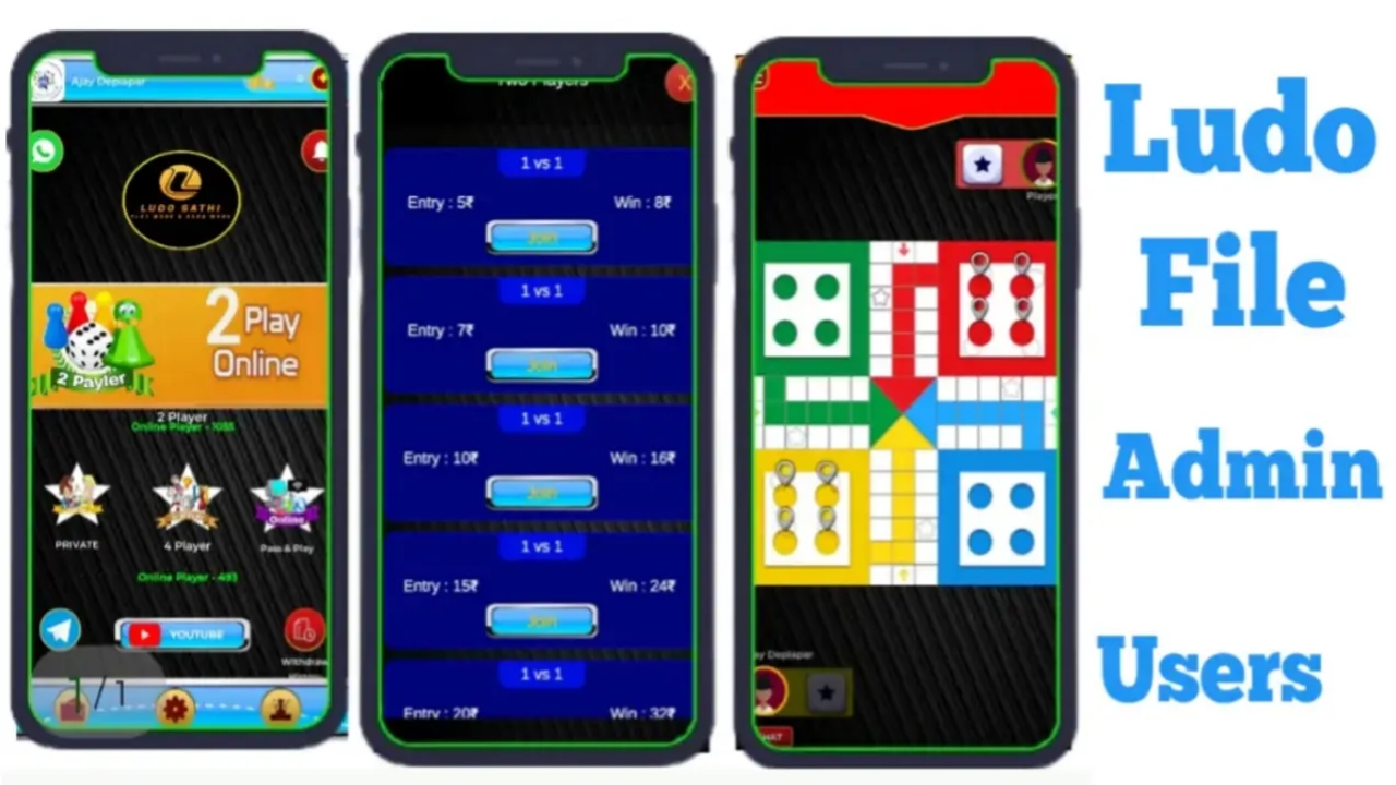 N.110 - Ludofire games full code admin user